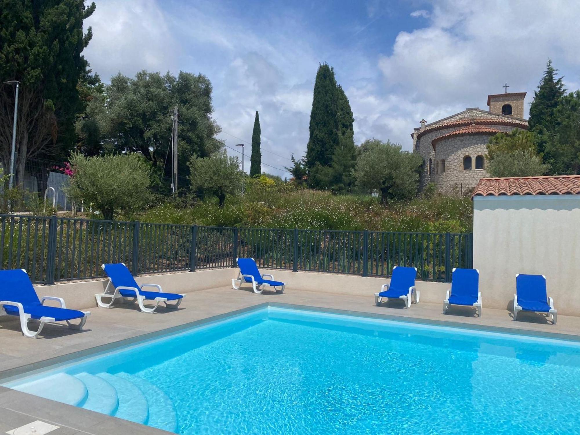 Studio Avec Parking Prive, Piscine Plage 300M Antibes Exterior photo